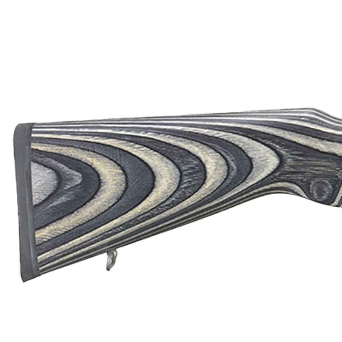 Ruger Mini-14 Ranch Black/Gray Chevron Laminate Semi Automatic Rifle - 5.56mm NATO - 18.5in - Black Ruger Mini-14 Ranch Black/Gray Chevron Laminate Semi Automatic Rifle - 5.56mm NATO - 18.5in - Black