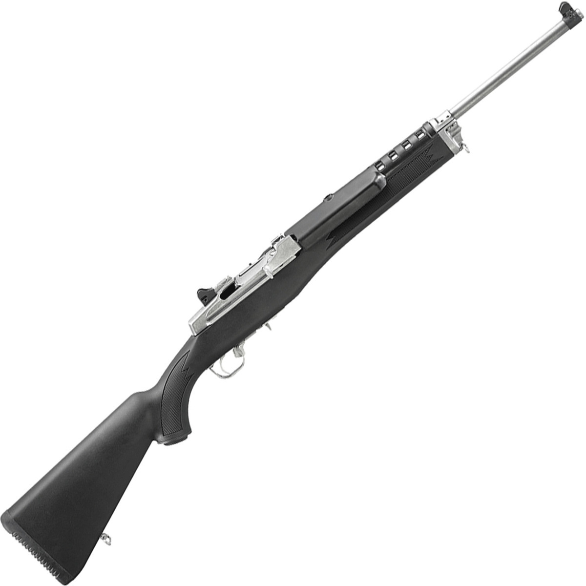 Ruger Mini-14 Ranch 5.56mm NATO 18.5in Stainless Semi Automatic Modern Sporting Rifle - 5+1 Rounds Ruger Mini-14 Ranch 5.56mm NATO 18.5in Stainless Semi Automatic Modern Sporting Rifle - 5+1 Rounds
