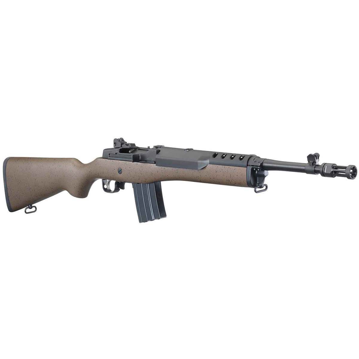 Ruger Mini-14 Tactical 5.56mm NATO 16.12in Brown/Black Semi Automatic ...