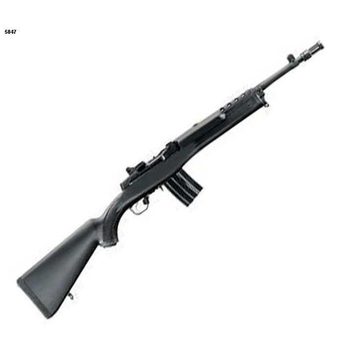 Ruger Mini-14 Tactical 5.56mm NATO 16.12in Blued Semi Automatic Modern Sporting Rifle - 20+1 Rounds - Black Ruger Mini-14 Tactical 5.56mm NATO 16.12in Blued Semi Automatic Modern Sporting Rifle - 20+1 Rounds - Black