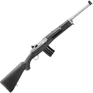 Ruger Mini Thirty 7.62x39mm 18.5in Stainless/Black Semi Automatic Modern Sporting Rifle - 20+1 Rounds