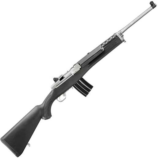 Ruger Mini Thirty 7.62x39mm 18.5in Stainless/Black Semi Automatic Modern Sporting Rifle - 20+1 Rounds image