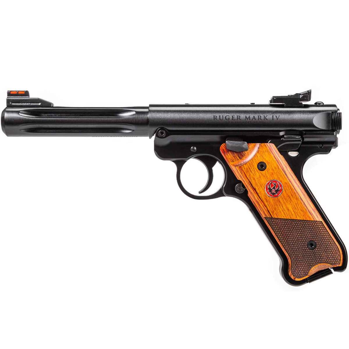 Ruger MKIV Hunter Talo 22 Long Rifle 5.5in Blued/Wood - 10+1 Rounds - Blue Ruger MKIV Hunter Talo 22 Long Rifle 5.5in Blued/Wood - 10+1 Rounds - Blue