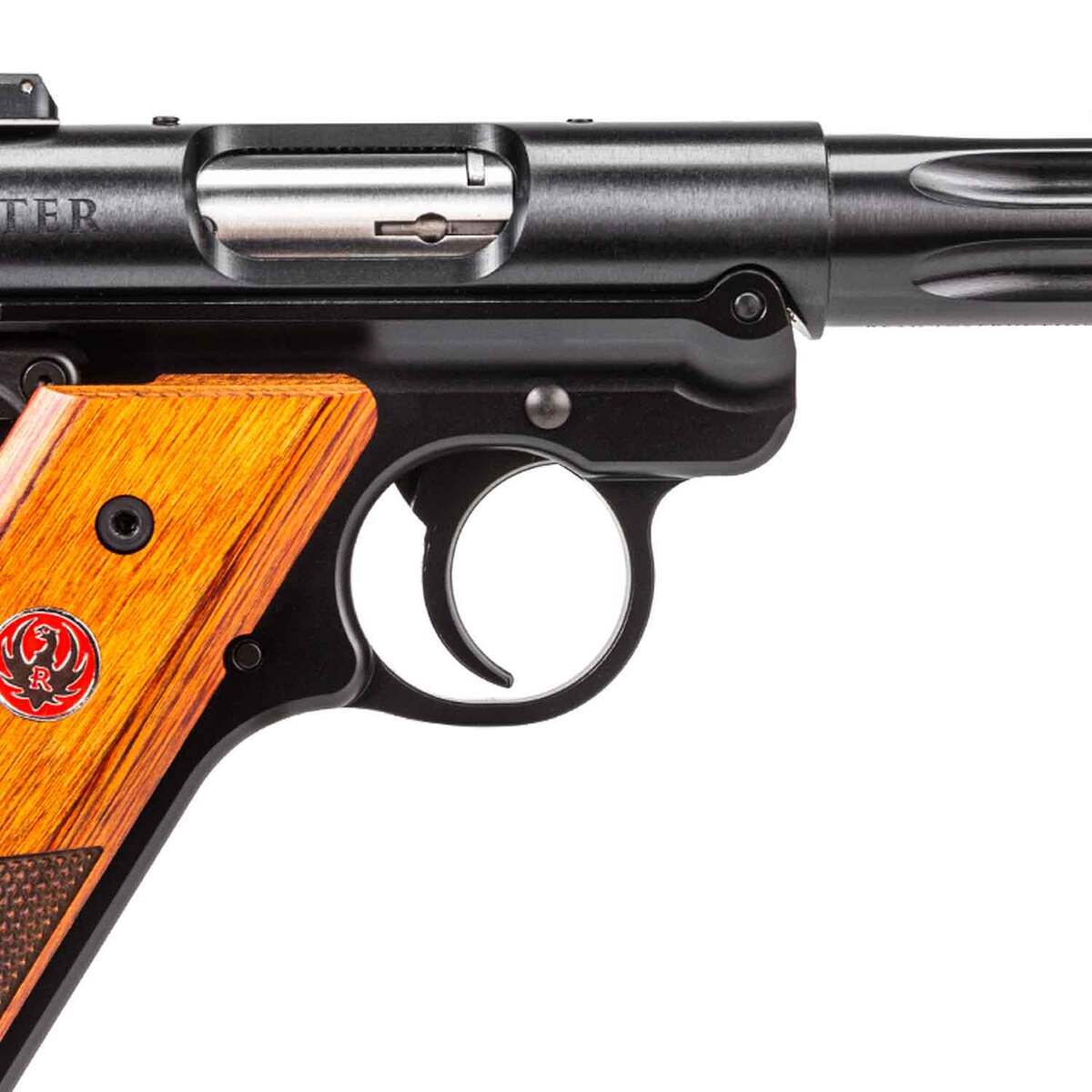 Ruger MKIV Hunter Talo 22 Long Rifle 5.5in Blued/Wood - 10+1 Rounds - Blue Ruger MKIV Hunter Talo 22 Long Rifle 5.5in Blued/Wood - 10+1 Rounds - Blue