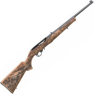 Ruger Mule Deer 10/22 Blued/Walnut Semi Automatic Rifle - 22 Long Rifle - 18.5in
