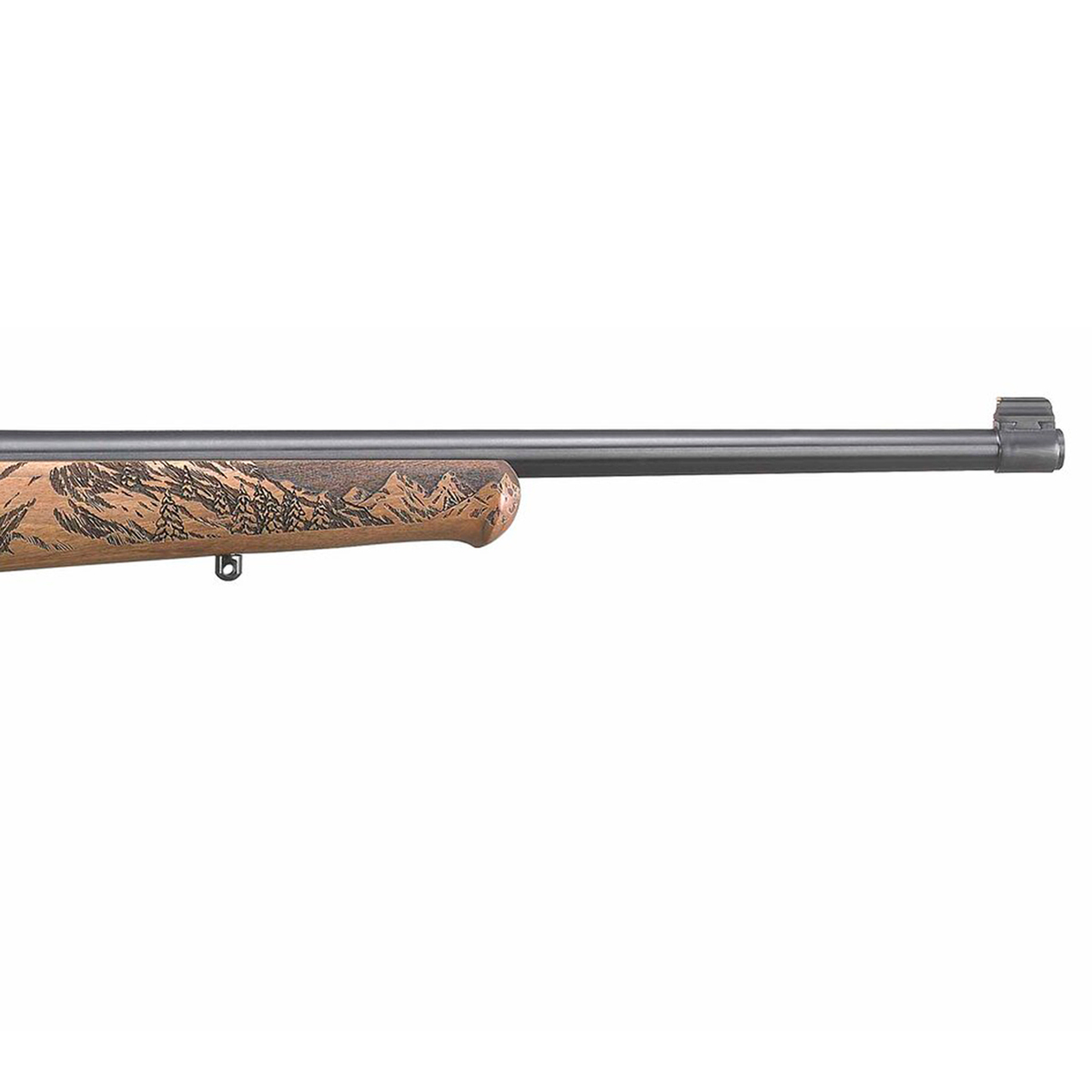Ruger Mule Deer 10/22 Blued/Walnut Semi Automatic Rifle - 22 Long Rifle - 18.5in - Brown/Black Ruger Mule Deer 10/22 Blued/Walnut Semi Automatic Rifle - 22 Long Rifle - 18.5in - Brown/Black