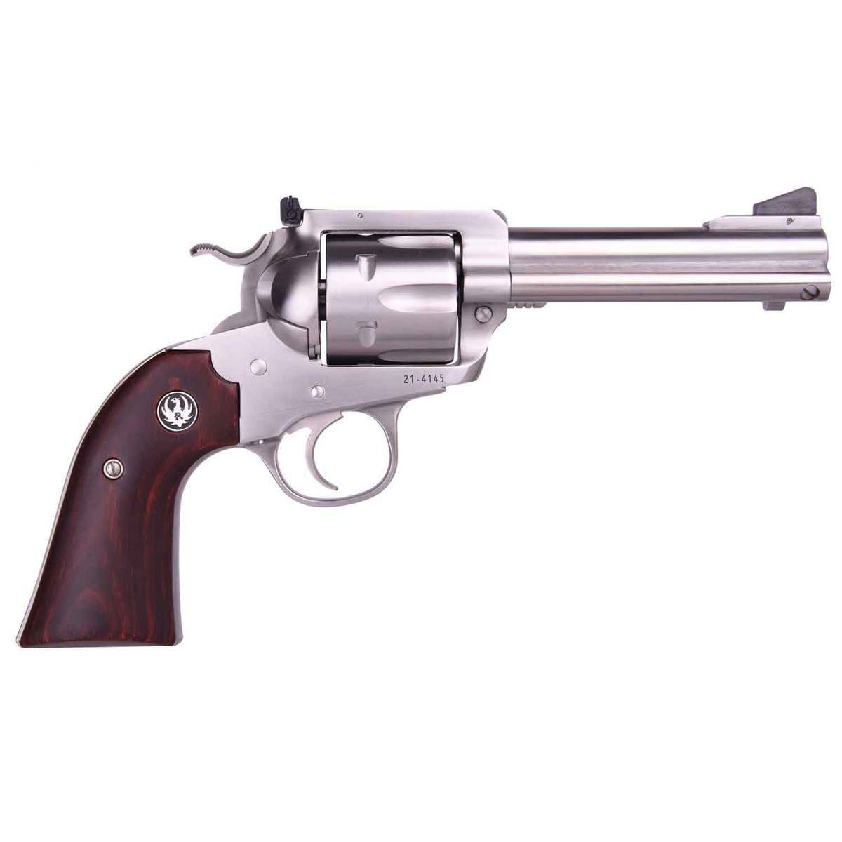 Ruger New Model Blackhawk Bisley 44 Special 4.62in Stainless Revolver - 6 Rounds Ruger New Model Blackhawk Bisley 44 Special 4.62in Stainless Revolver - 6 Rounds