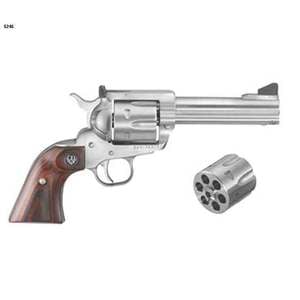 Ruger New Model Blackhawk Convertible 357 Magnum/9mm Luger 4.62in Stainless Revolver - 6 Rounds