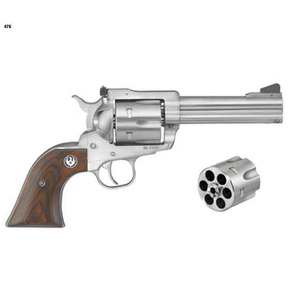 Ruger New Model Blackhawk Convertible 40 S&W/10mm Auto 4.62in Stainless Revolver - 6 Rounds