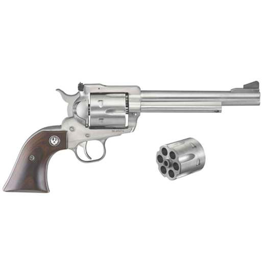 Ruger New Model Blackhawk Convertible 40 S&W/10mm Auto 6.5in Stainless Revolver - 6 Rounds image