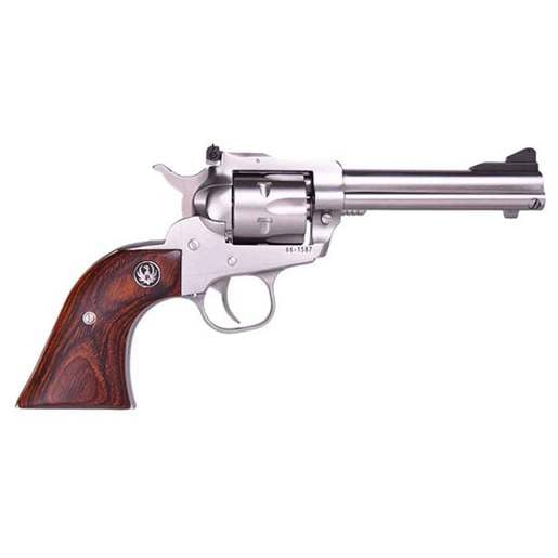 Ruger New Model Single-Six Convertible 22 WMR (22 Mag)/22 Long Rifle 4.62in Stainless Revolver - 6 Rounds image