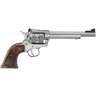 Ruger New Model Single-Six Convertible 22 WMR (22 Mag)/22 Long Rifle 6.5in Stainless Revolver - 6 Rounds