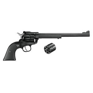 Ruger New Model Single-Six Convertible 22 WMR (22 Mag)/22 Long Rifle 9.5in Blued Revolver - 6 Rounds