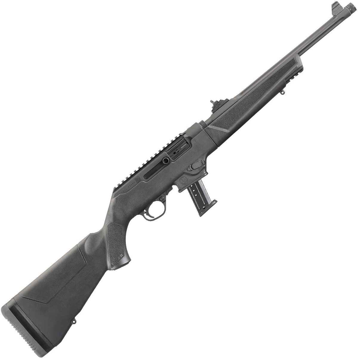 Ruger Pc Carbine 40 S W 16 12in Anodized Semi Automatic Modern Sporting Rifle 15 1 Rounds Black Sportsman S Warehouse