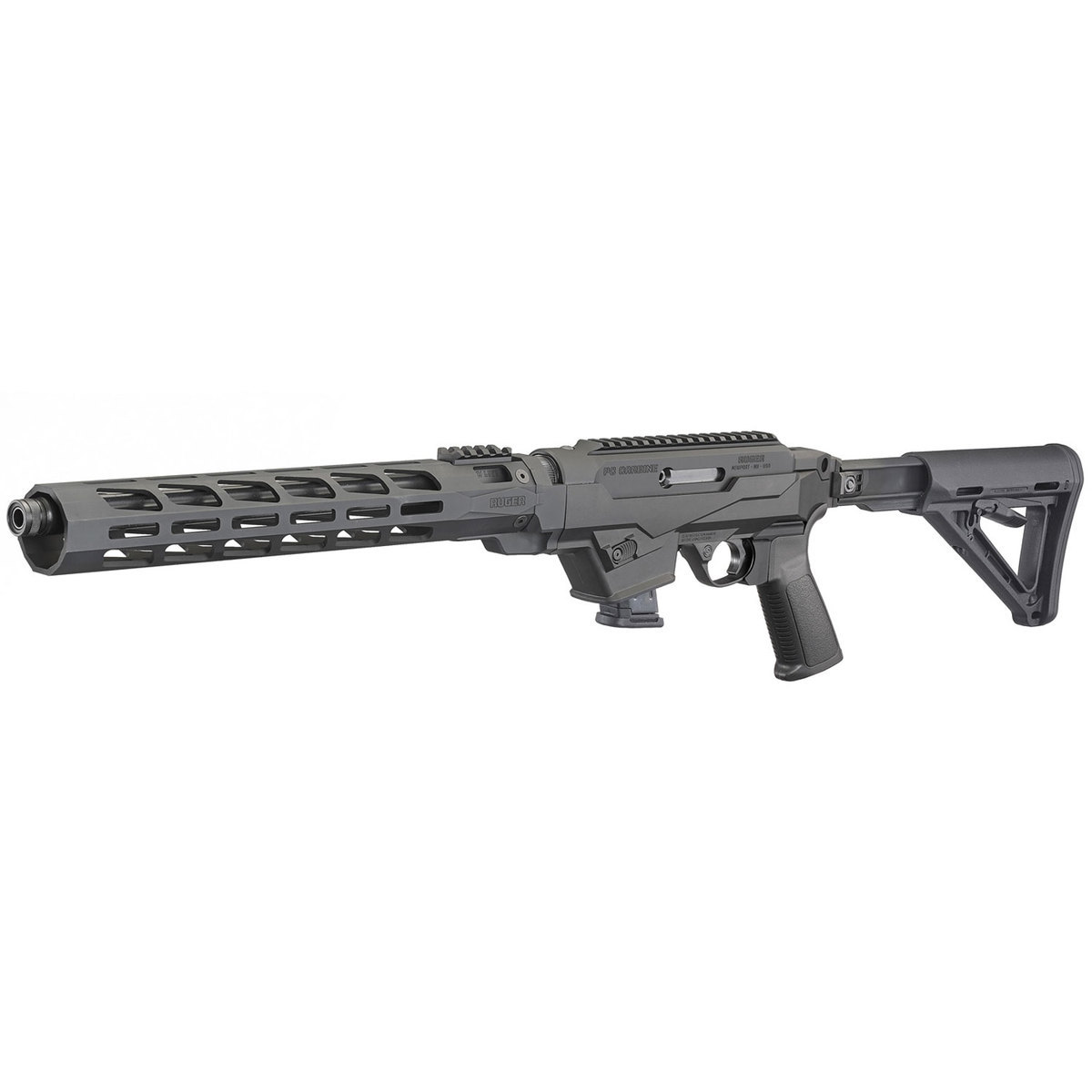 Ruger PC Carbine 9mm Luger 16.12in Black Anodized Semi Automatic Modern Sporting Rifle - 10+1 Rounds Ruger PC Carbine 9mm Luger 16.12in Black Anodized Semi Automatic Modern Sporting Rifle - 10+1 Rounds