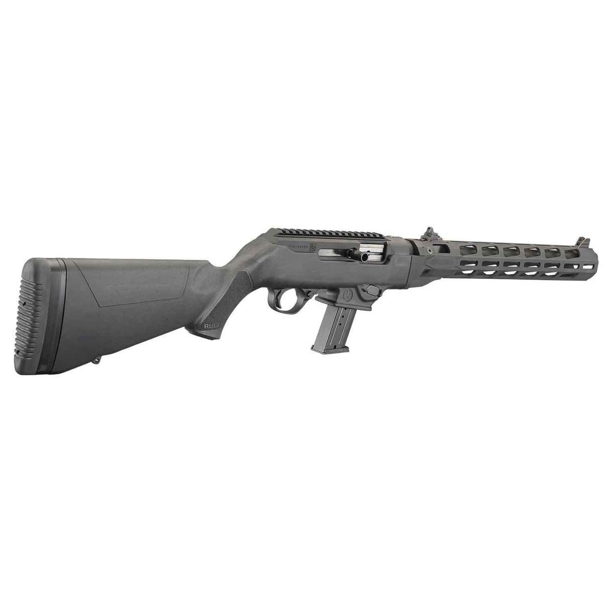 Ruger PC Carbine 9mm Luger 16.12in Black Semi Automatic Modern Sporting Rifle - 10+1 Rounds - Black Ruger PC Carbine 9mm Luger 16.12in Black Semi Automatic Modern Sporting Rifle - 10+1 Rounds - Black