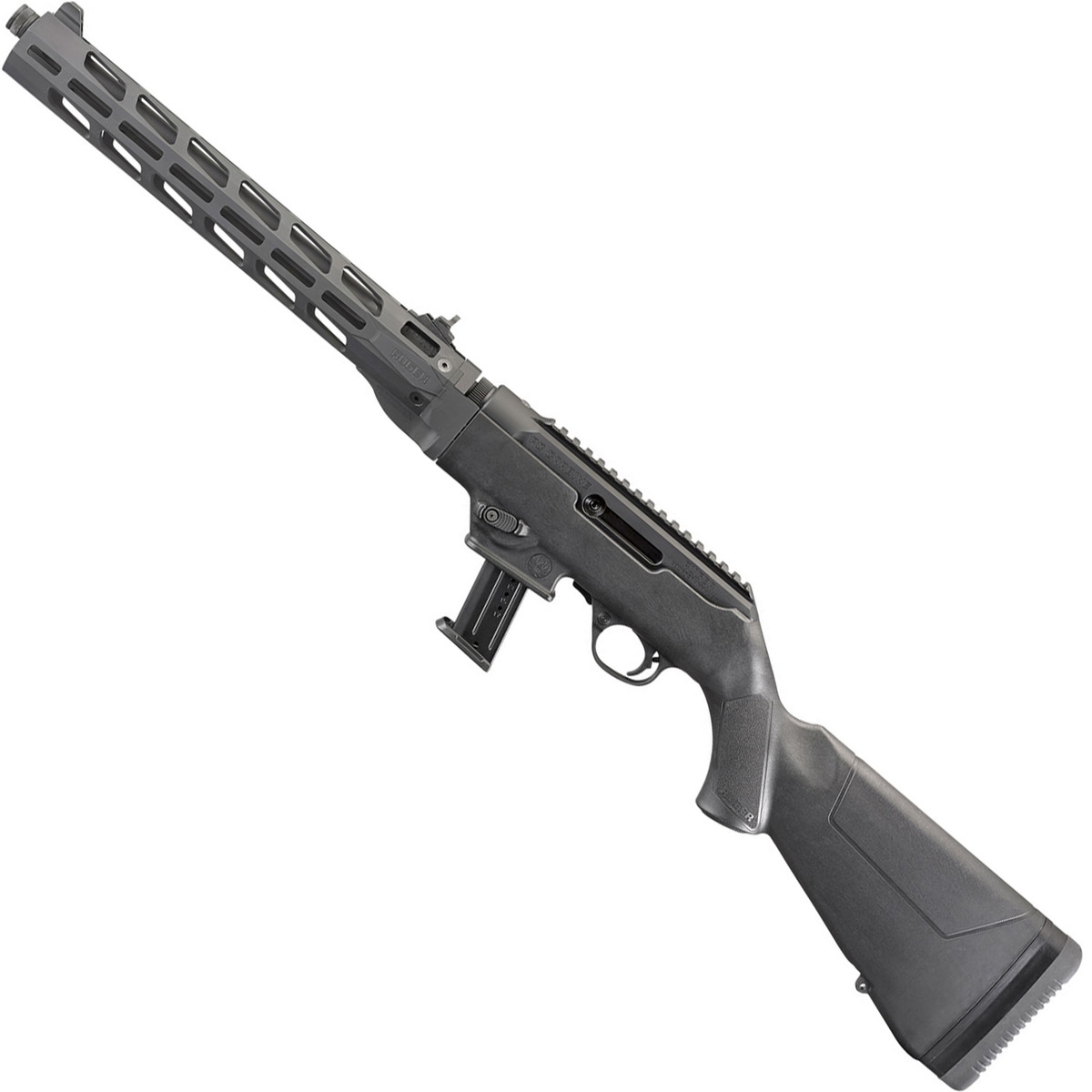 Ruger PC Carbine 9mm Luger 16.12in Black Anodized Semi Automatic Modern Sporting Rifle - 17+1 Rounds Ruger PC Carbine 9mm Luger 16.12in Black Anodized Semi Automatic Modern Sporting Rifle - 17+1 Rounds
