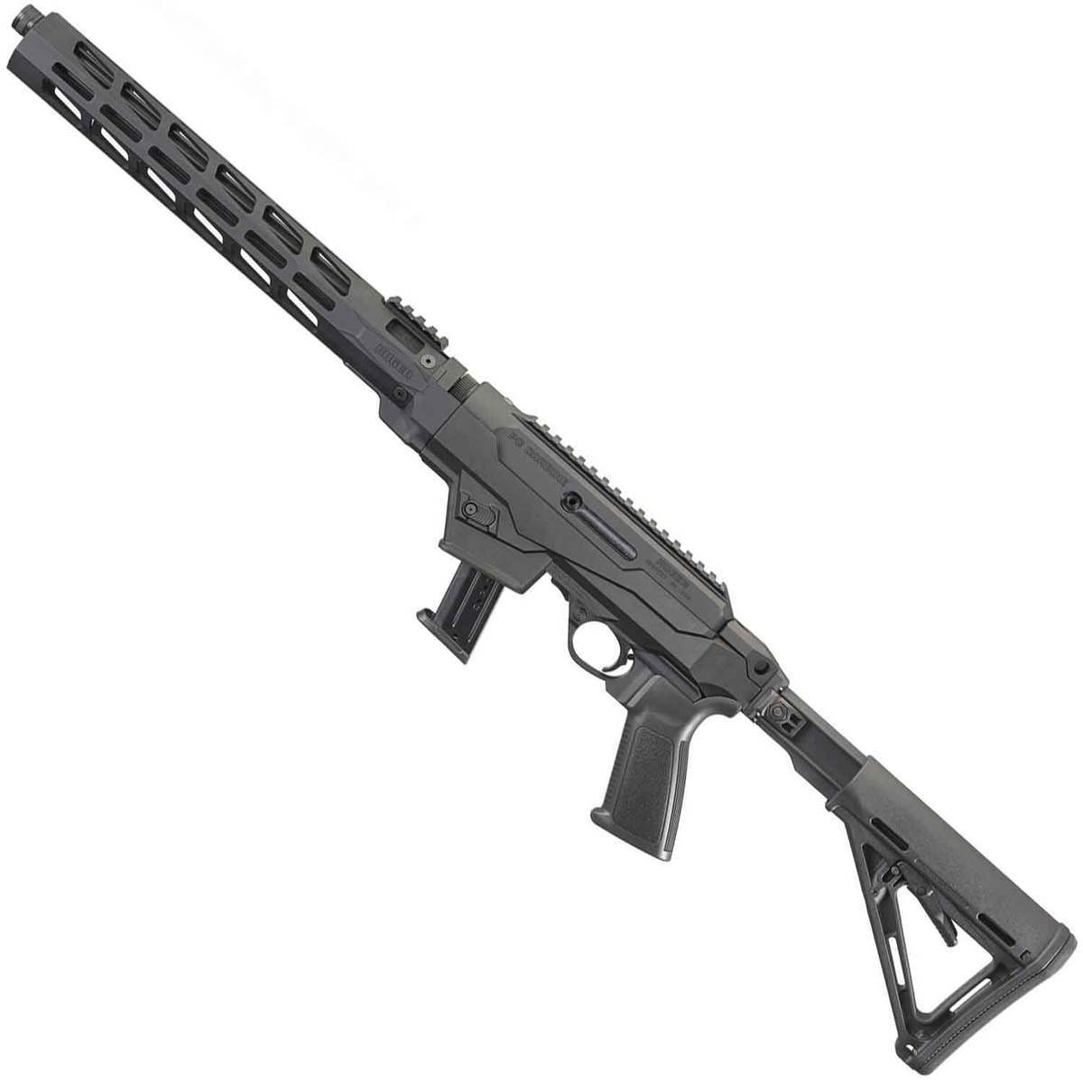 Ruger PC Carbine 9mm Luger 16.12in Black Semi Automatic Modern Sporting Rifle - 17+1 Rounds - Black Ruger PC Carbine 9mm Luger 16.12in Black Semi Automatic Modern Sporting Rifle - 17+1 Rounds - Black