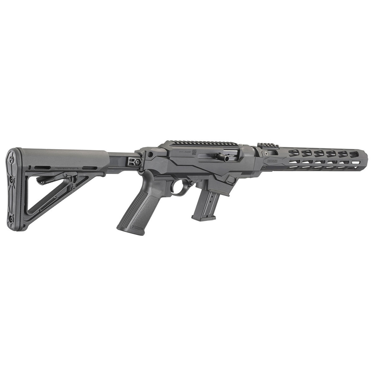 Ruger PC Carbine 9mm Luger 16.12in Black Semi Automatic Modern Sporting Rifle - 17+1 Rounds - Black Ruger PC Carbine 9mm Luger 16.12in Black Semi Automatic Modern Sporting Rifle - 17+1 Rounds - Black