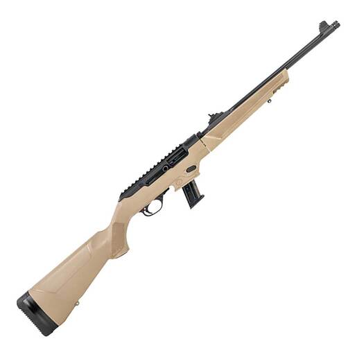Ruger PC Carbine 9mm Luger 16.12in Flat Dark Earth Semi Automatic Modern Sporting Rifle - 17 Rounds - Tan image