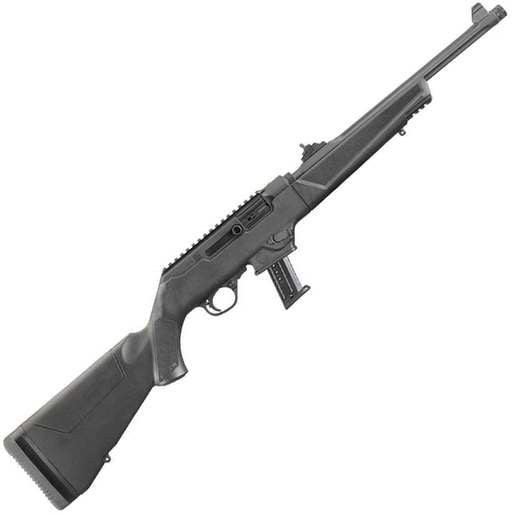 Ruger PC Carbine Black Hard Coat Anodized Semi Automatic Rifle - 9mm Luger - 16.12in - Black image