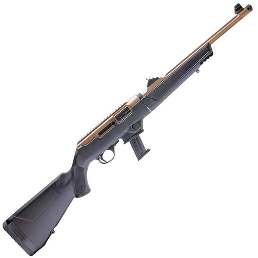 Ruger PC Carbine Davidsons Dark Earth Semi Automatic Rifle - 9mm Luger- 16.25in - Brown image