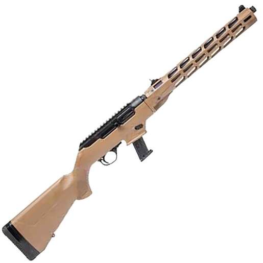 Ruger PC Carbine Davidsons Dark Earth Semi Automatic Rifle - 9mm Luger - 16.25in - Brown image