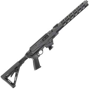 Ruger PC Carbine Fixed Stock 9mm Luger 16.12in Black Semi Automatic Modern Sporting Rifle - 10+1 Rounds