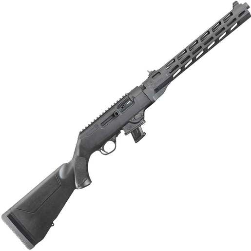 Ruger PC Carbine with Handguard 9mm Luger 16.12in Black Anodized Semi Automatic Modern Sporting Rifle - 10+1 Rounds - California Compliant - Black image
