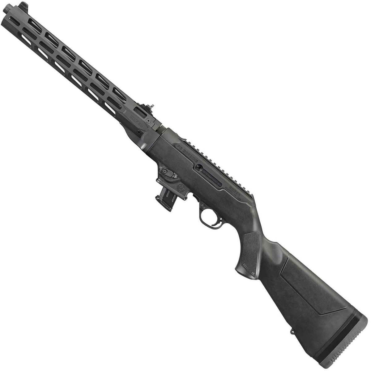 Ruger PC Carbine with Handguard 9mm Luger 16.12in Black Anodized Semi Automatic Modern Sporting Rifle - 10+1 Rounds - California Compliant - Black Ruger PC Carbine with Handguard 9mm Luger 16.12in Black Anodized Semi Automatic Modern Sporting Rifle - 10+1 Rounds - California Compliant - Black