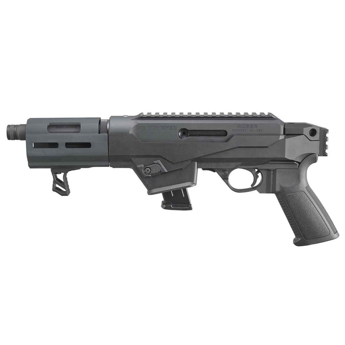 Ruger PC Charger 9mm Luger 6.5in Matte Black Modern Sporting Pistol - 10+1 Rounds Ruger PC Charger 9mm Luger 6.5in Matte Black Modern Sporting Pistol - 10+1 Rounds