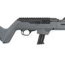 Ruger PCC Gray Backpacker Anodized Semi Automatic Rifle - 9mm Luger - 16.1in - Gray