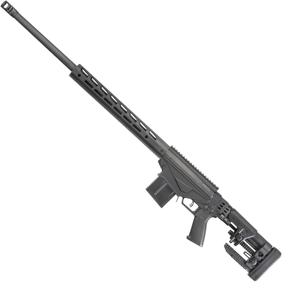 Ruger Precision Black Bolt Action Rifle - 6.5 PRC - 8+1 Rounds - Black Ruger Precision Black Bolt Action Rifle - 6.5 PRC - 8+1 Rounds - Black