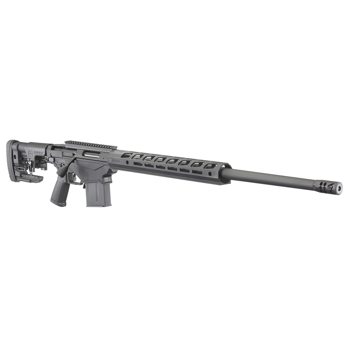 Ruger Precision Black Bolt Action Rifle - 6.5 PRC - 8+1 Rounds - Black Ruger Precision Black Bolt Action Rifle - 6.5 PRC - 8+1 Rounds - Black
