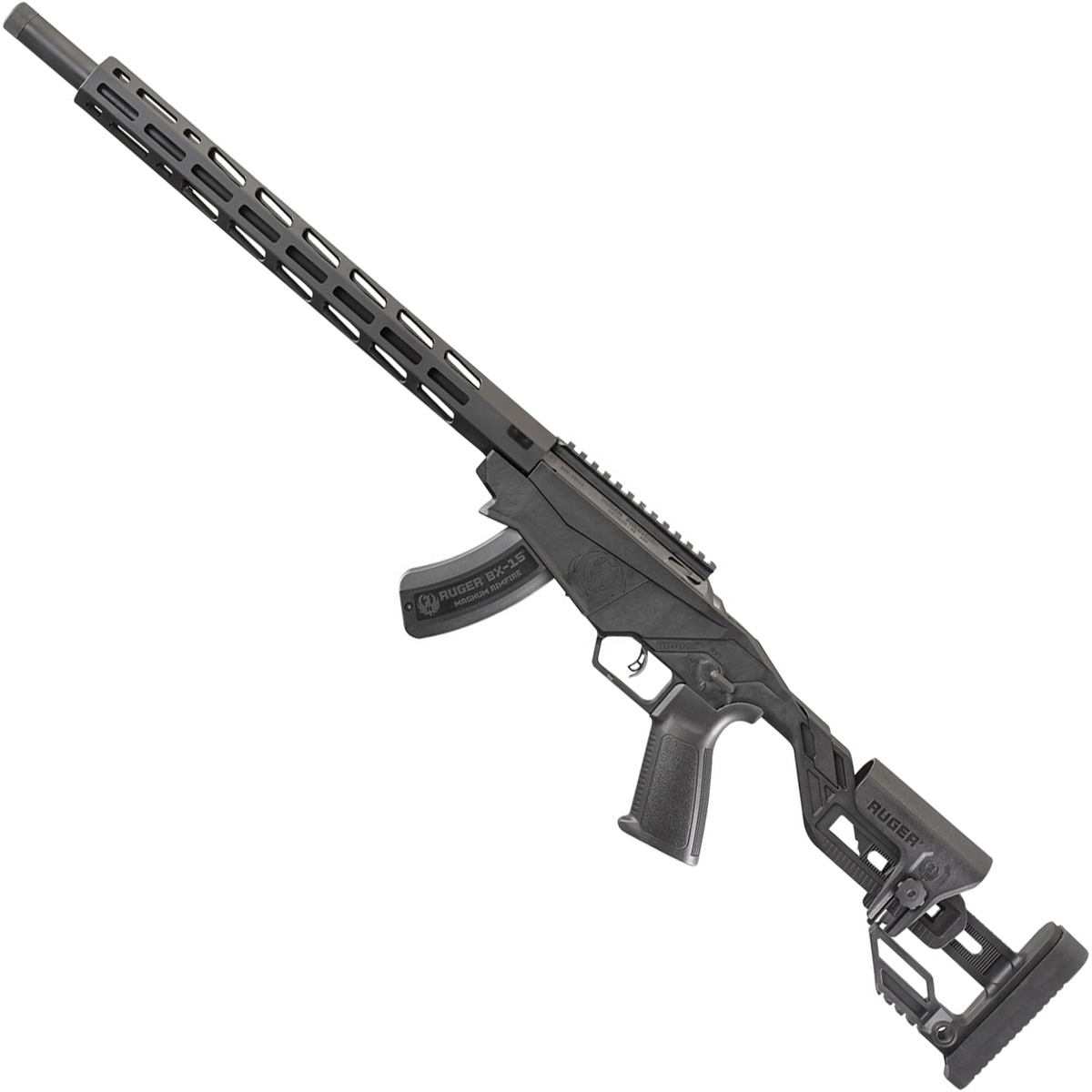 Ruger Precision Rimfire Black Bolt Action Rimfire Rifle - 17 HMR - Black Ruger Precision Rimfire Black Bolt Action Rimfire Rifle - 17 HMR - Black