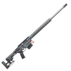 Ruger Precision Hardcoat Anodized/Gray Cerakote Bolt Action Rifle - 6mm Creedmoor - 26in