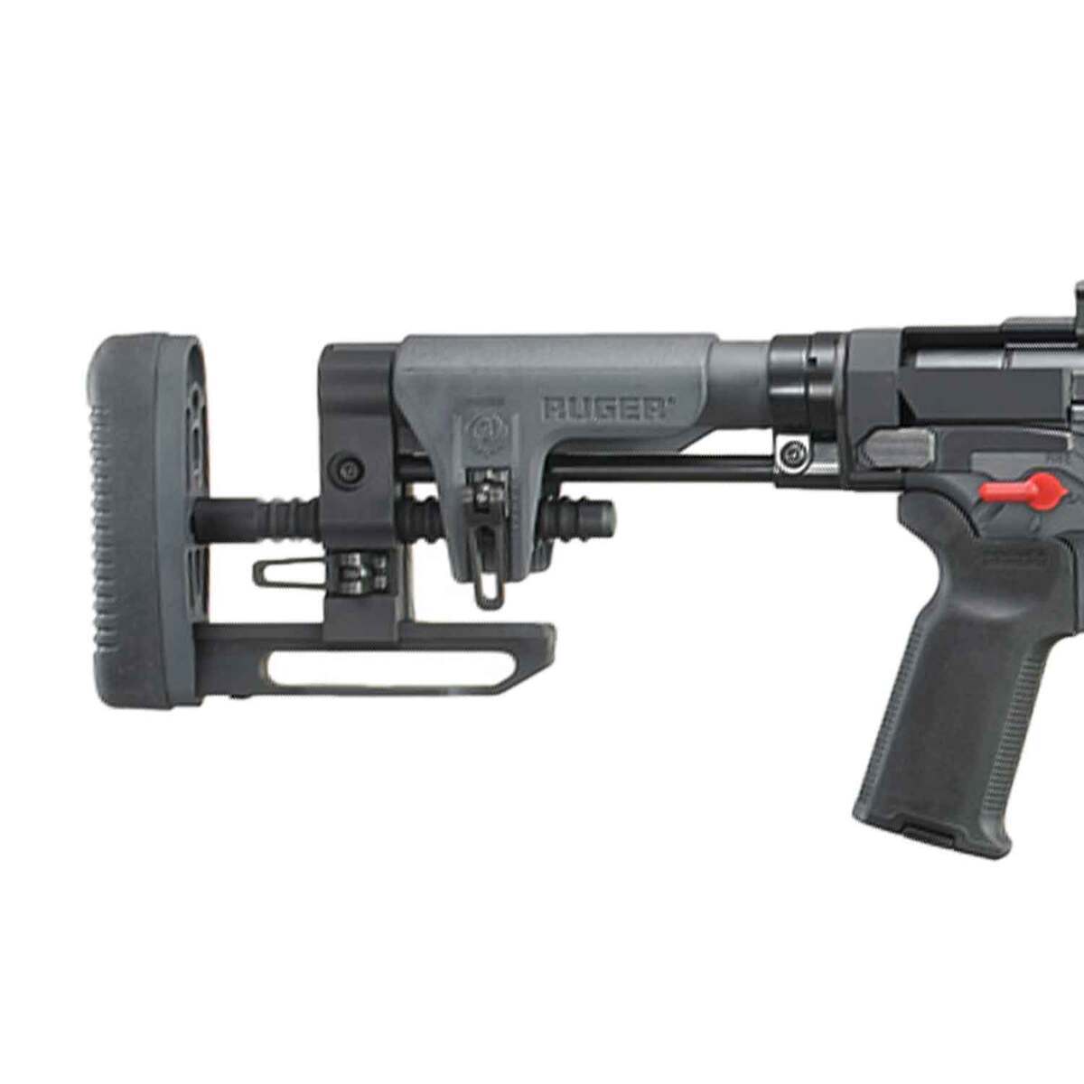 Ruger Precision Hardcoat Anodized/Gray Cerakote Bolt Action Rifle - 6mm Creedmoor - 26in - Gray Ruger Precision Hardcoat Anodized/Gray Cerakote Bolt Action Rifle - 6mm Creedmoor - 26in - Gray