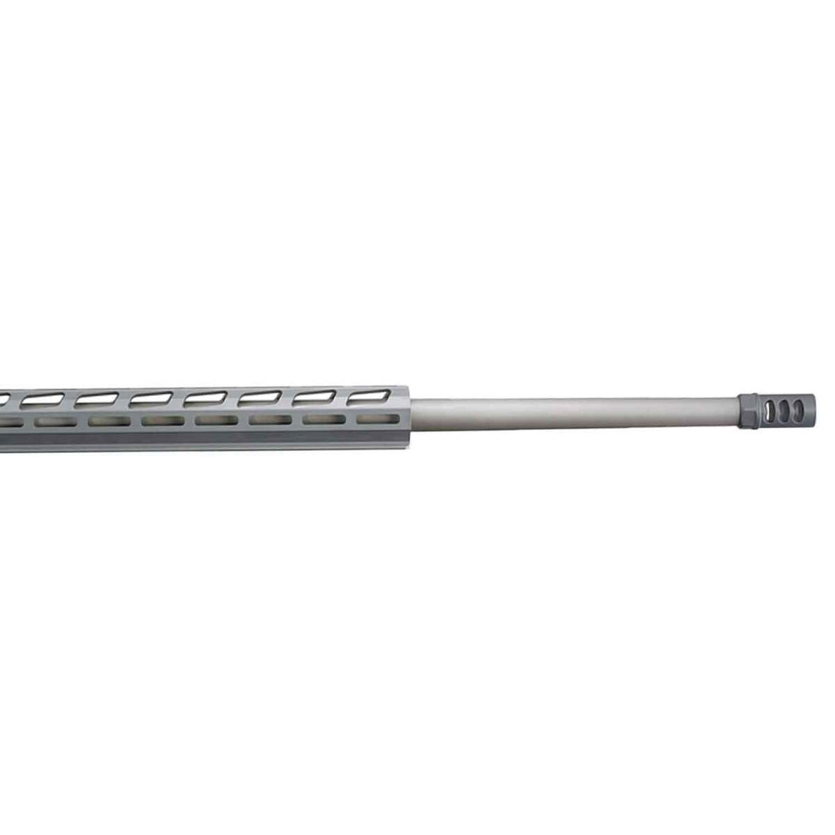 Ruger Precision Hardcoat Anodized/Gray Cerakote Bolt Action Rifle - 6mm Creedmoor - 26in - Gray Ruger Precision Hardcoat Anodized/Gray Cerakote Bolt Action Rifle - 6mm Creedmoor - 26in - Gray