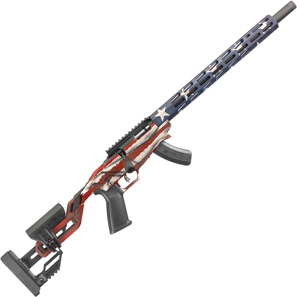 Ruger Precision Rimfire 22 Long Rifle American Flag American Flag Bolt ...