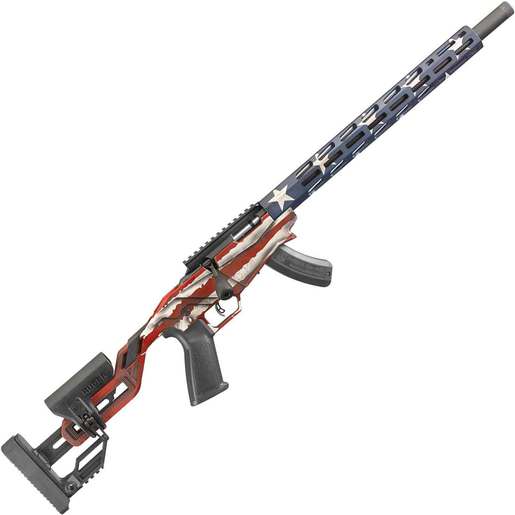 Ruger Precision Rimfire American Flag Alloy Steel Bolt Action Rifle - 22 Long Rifle image