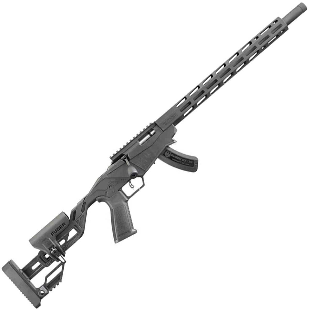 Ruger Precision Rimfire Black Bolt Action Rifle - 22 Long Rifle - Black Ruger Precision Rimfire Black Bolt Action Rifle - 22 Long Rifle - Black