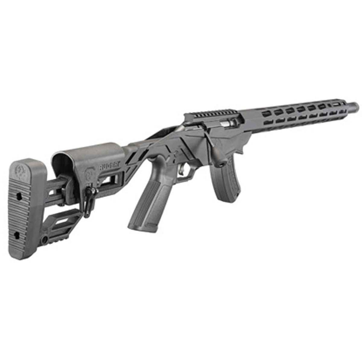 Ruger Precision Rimfire Black Bolt Action Rifle - 22 Long Rifle - Black Ruger Precision Rimfire Black Bolt Action Rifle - 22 Long Rifle - Black