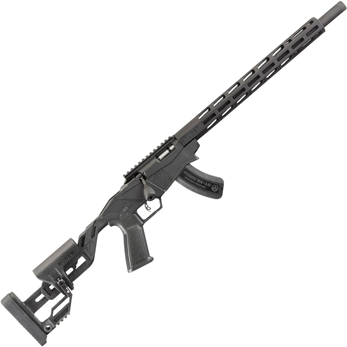 Ruger Precision Rimfire Black Bolt Action Rifle - 22 WMR (22 Mag) Ruger Precision Rimfire Black Bolt Action Rifle - 22 WMR (22 Mag)
