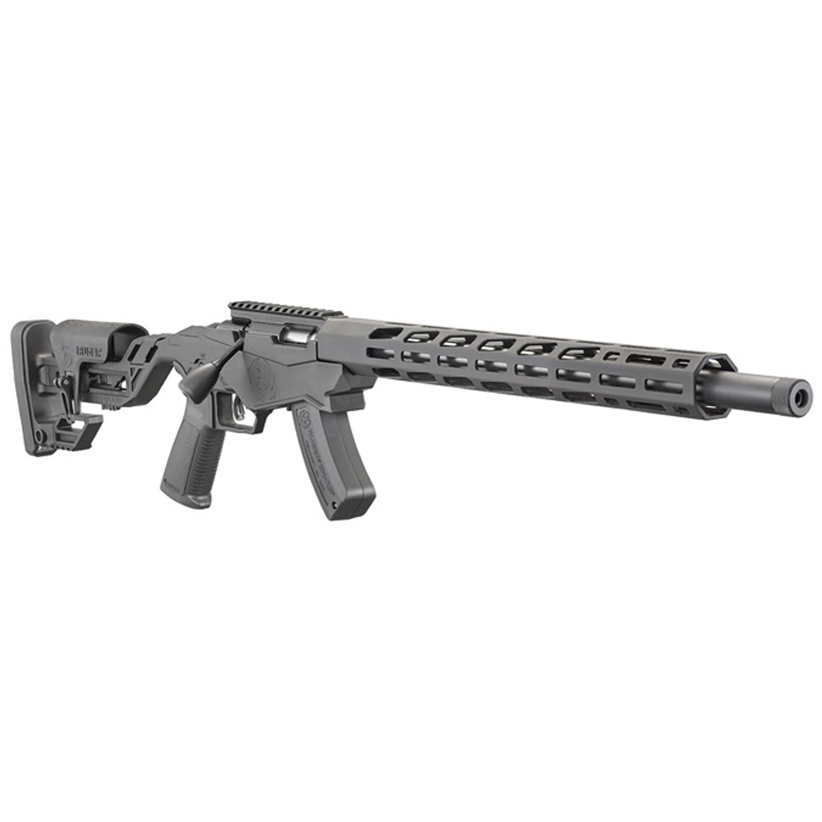 Ruger Precision Rimfire Black Bolt Action Rifle - 22 Long Rifle - Black Ruger Precision Rimfire Black Bolt Action Rifle - 22 Long Rifle - Black