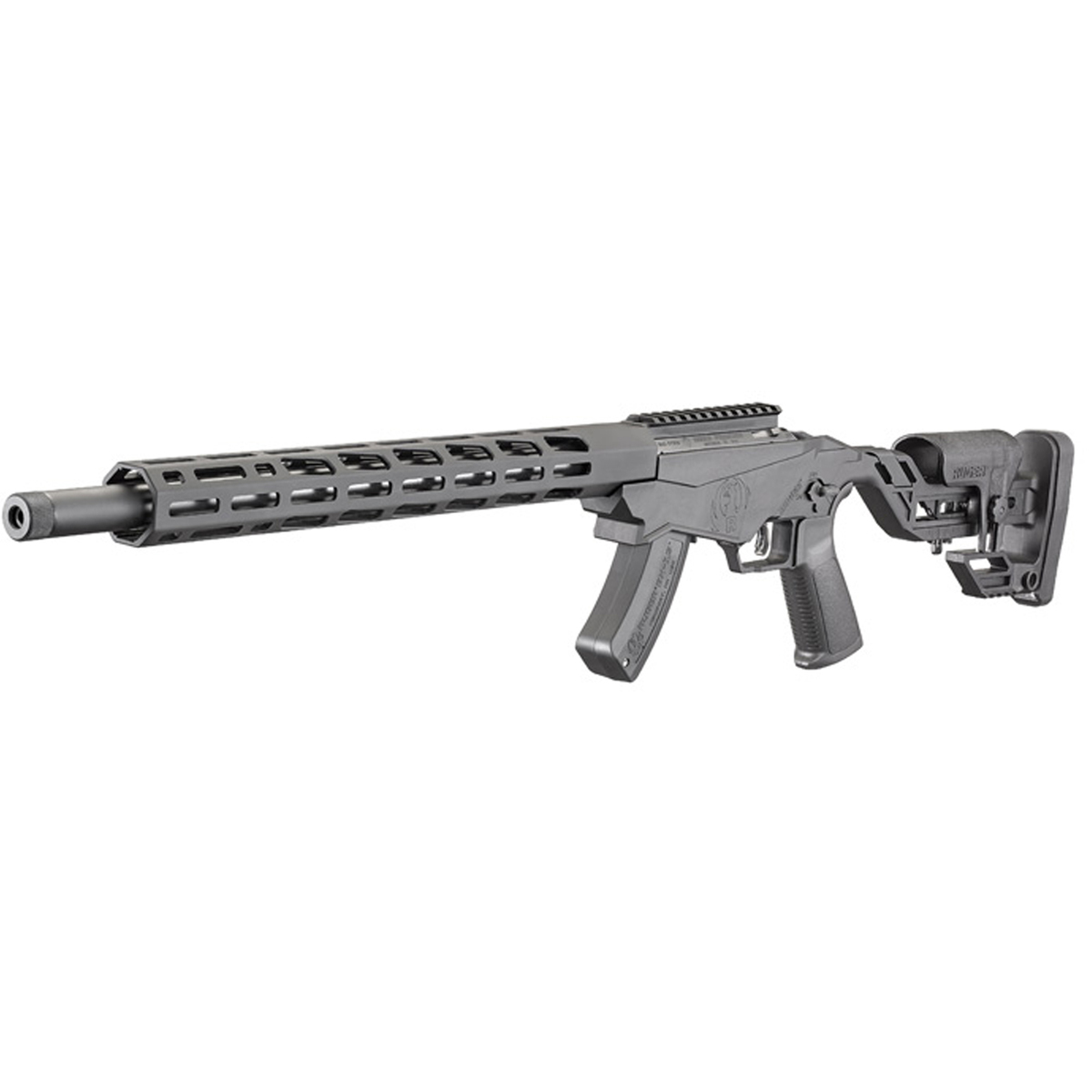 Ruger Precision Rimfire Black Bolt Action Rifle - 22 Long Rifle - Black Ruger Precision Rimfire Black Bolt Action Rifle - 22 Long Rifle - Black