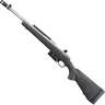 Ruger Scout Matte Stainless Bolt Action Rifle - 450 Bushmaster - Black