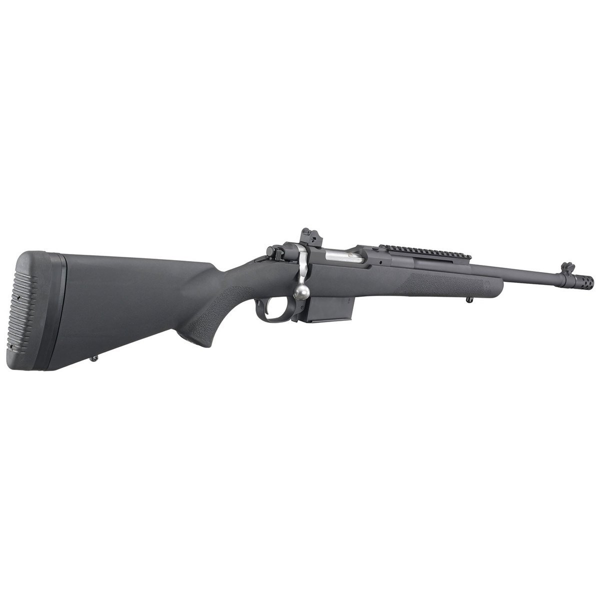 Ruger Scout Rifle 350 Legend Threaded Barrel Black Bolt Action Rifle - Black Ruger Scout Rifle 350 Legend Threaded Barrel Black Bolt Action Rifle - Black