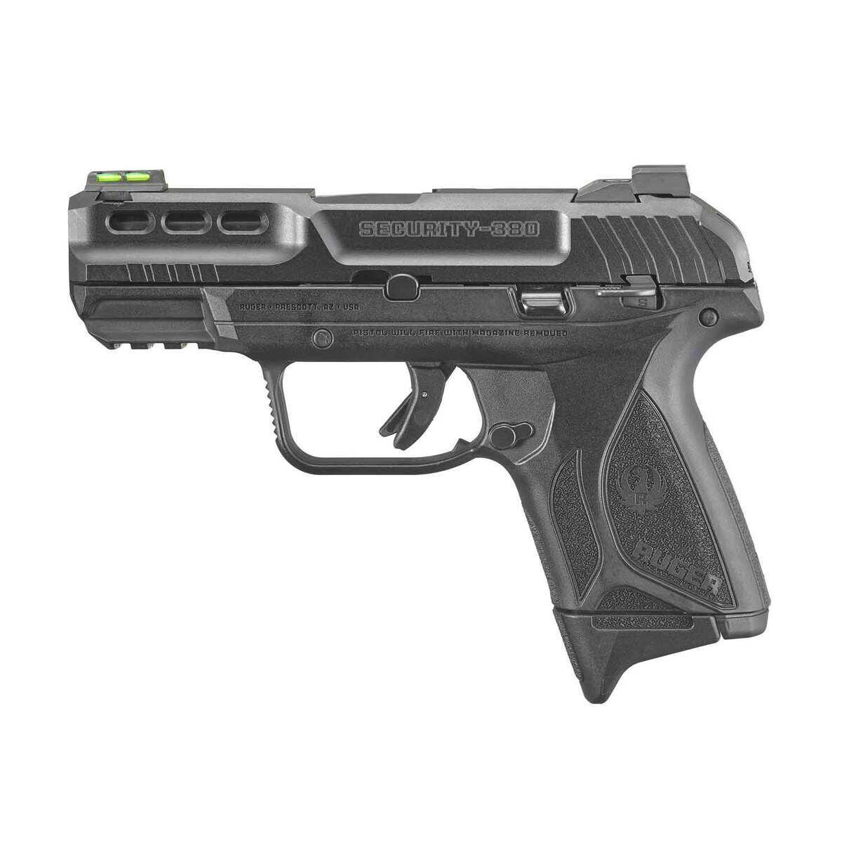 Ruger Security 380 Auto (ACP) 3.42in Black Pistol - 15+1 Rounds - Black Ruger Security 380 Auto (ACP) 3.42in Black Pistol - 15+1 Rounds - Black