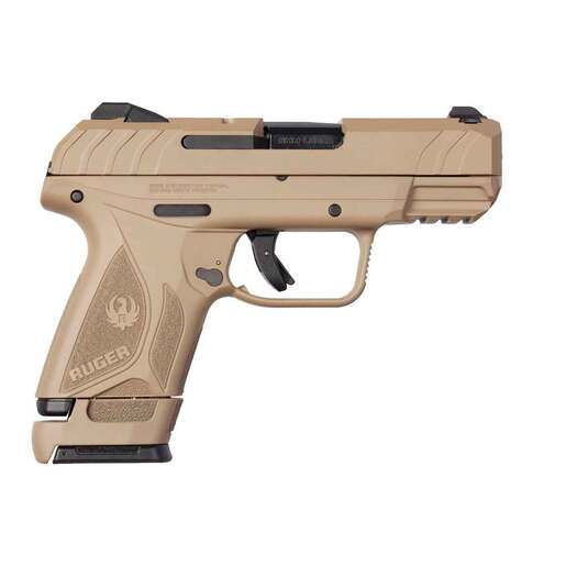 Ruger Security 9 9mm Luger 3.42in Davidson's Dark Earth Cerakote Pistol - 15+1 Rounds - Brown image