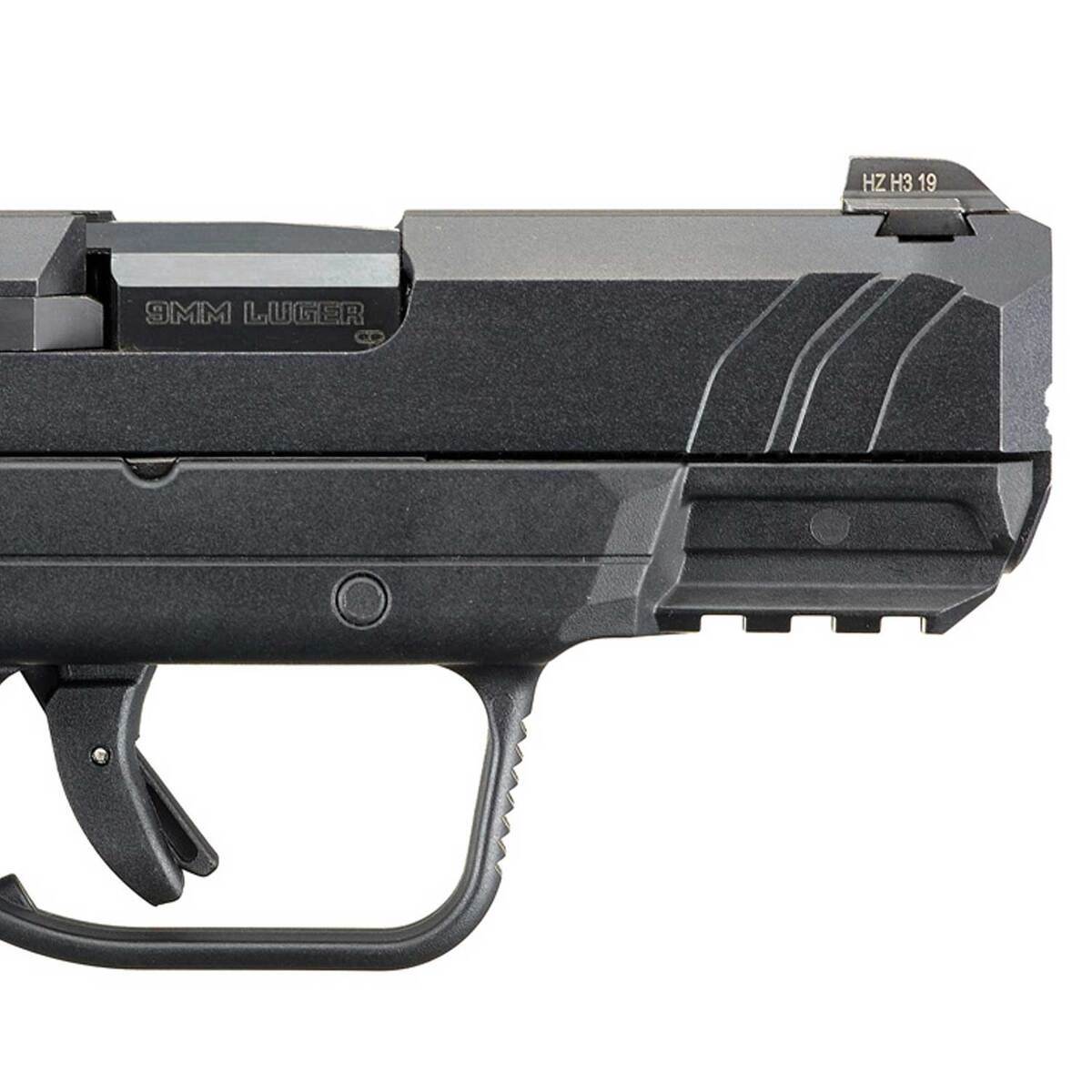 Ruger Security-9 Pro Compact 9mm Luger 3.42in Black Pistol - 10+1 Rounds Ruger Security-9 Pro Compact 9mm Luger 3.42in Black Pistol - 10+1 Rounds